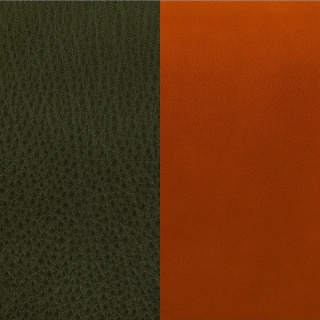 Les Georgettes  Kaki/Cognac 40 mm karkötő bőr