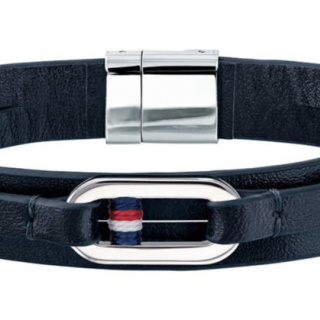 Tommy Hilfiger Smooth leather wrap férfi karkötő THJ2790029