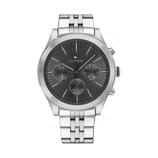 Tommy Hilfiger férfi karóra, Ashton ezüst színű TH1791737