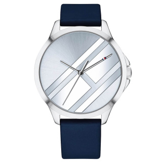 Tommy Hilfiger női karóra, Peyton kék bőrszíjas TH1781964