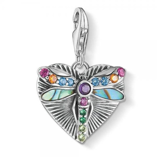 Thomas Sabo női charm, Szív és szitakötő