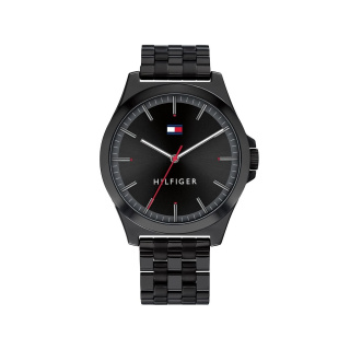 Tommy Hilfiger férfi karóra, Barclay fekete színű TH1791714
