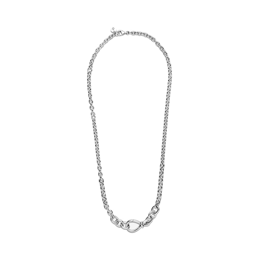 Pandora Vastag végtelen csomó anker ezüst nyaklánc és medál
