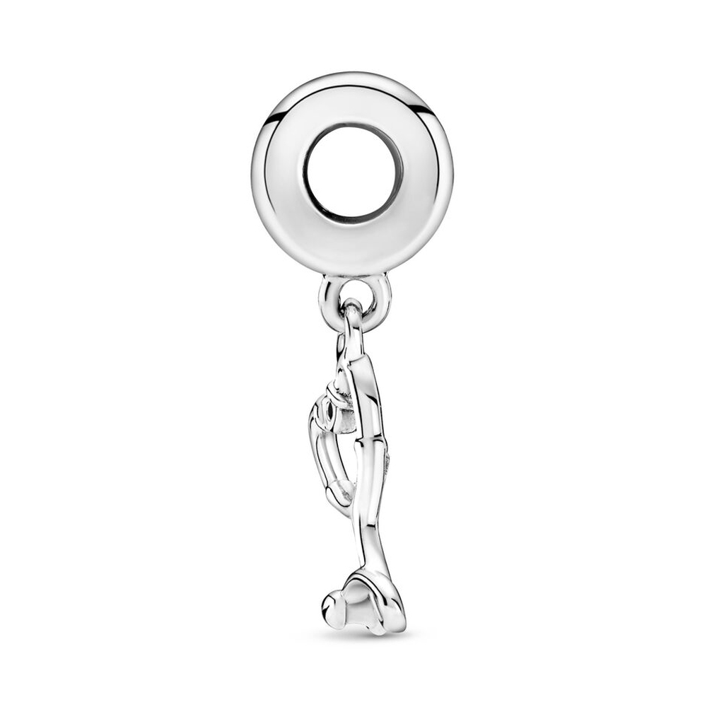 Pandora Moments Sztetoszkóp szív alakú ezüst függő charm