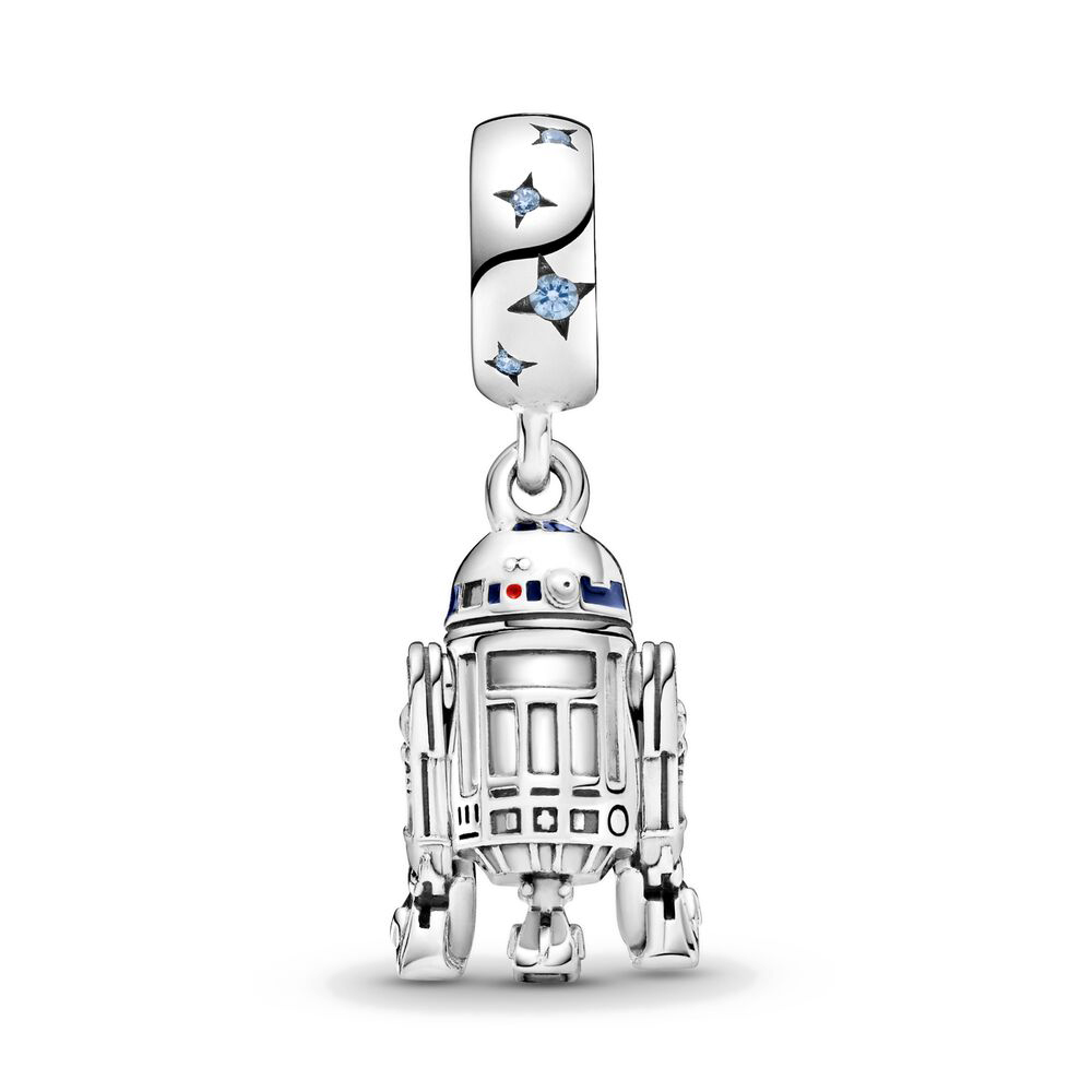 Pandora Moments Star Wars R2-D2 ezüst függő charm