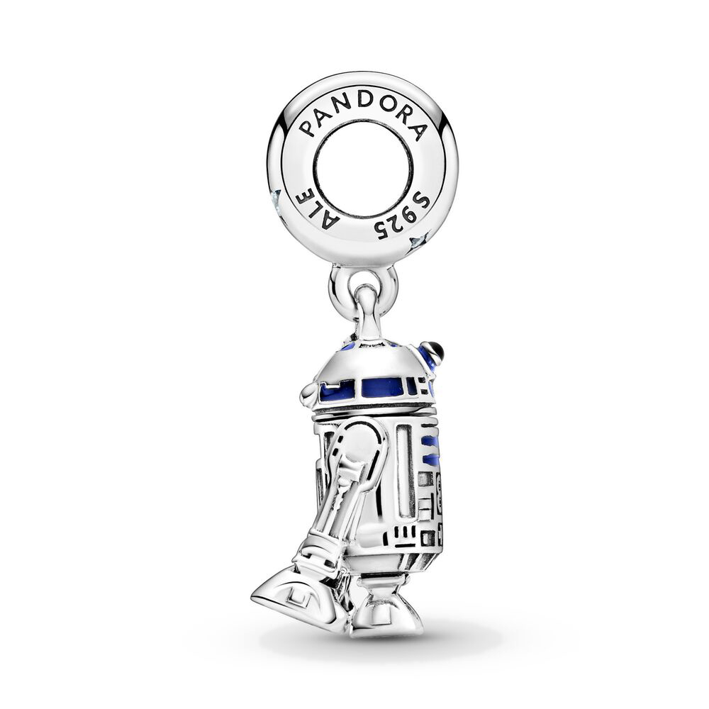 Pandora Moments Star Wars R2-D2 ezüst függő charm