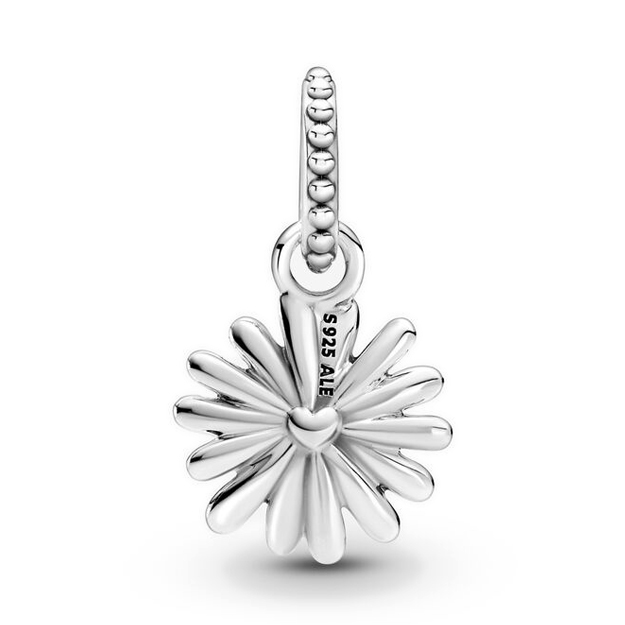 Pandora Moments Lila százszorszép ezüst függő charm