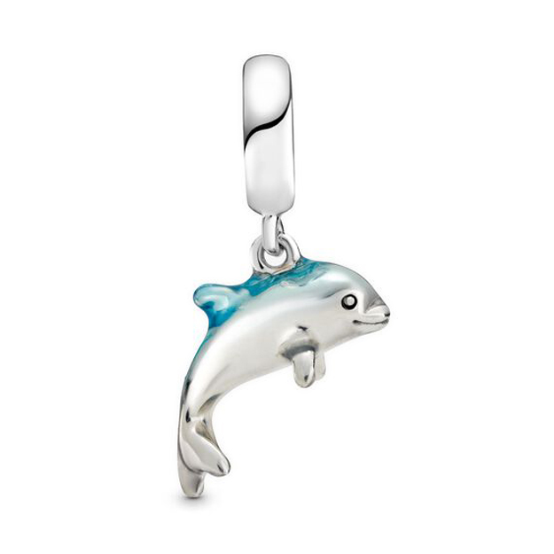 Pandora Moments Delfin ezüst függő charm