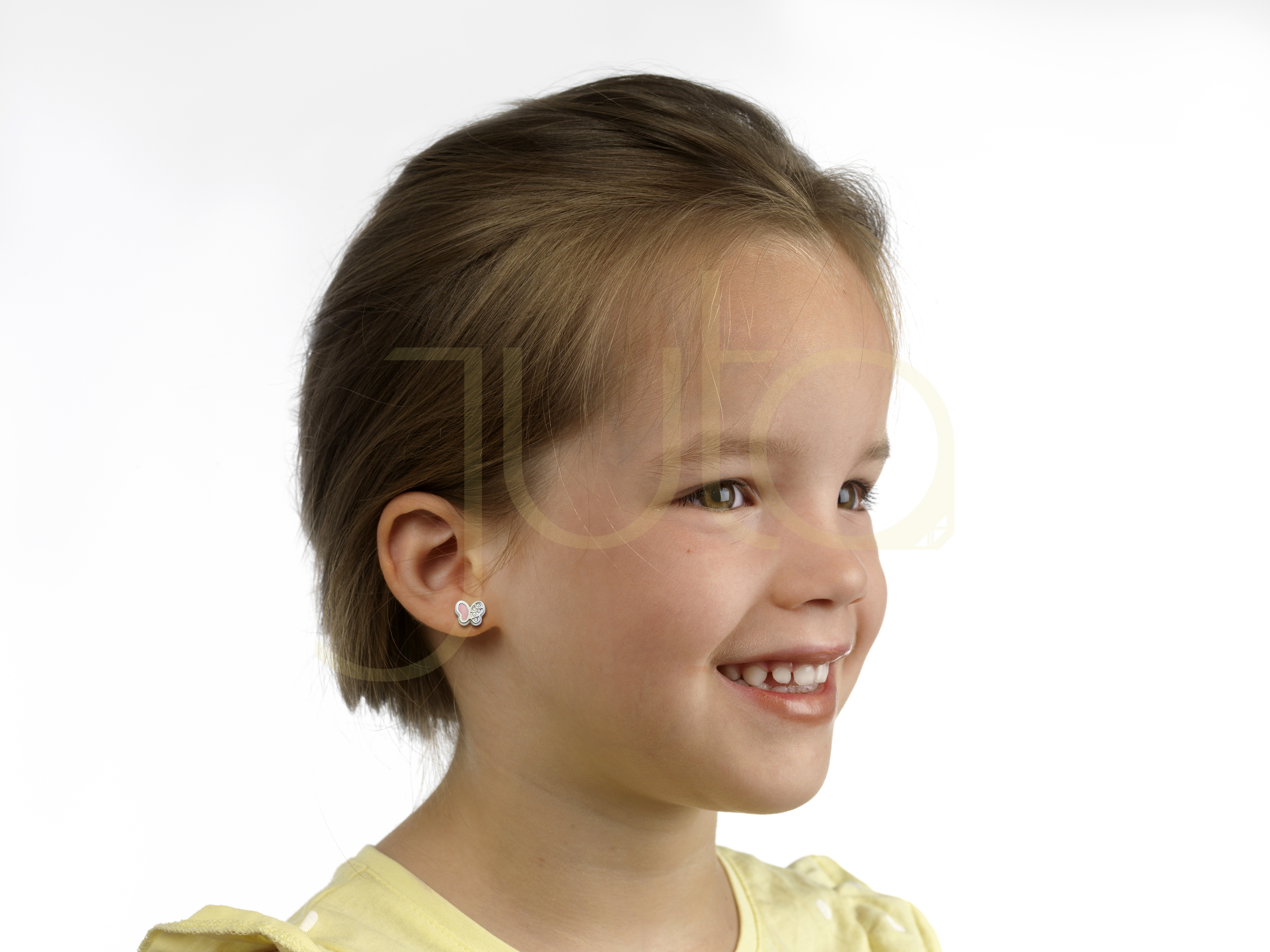 Pillangó gyerek fülbevaló modell