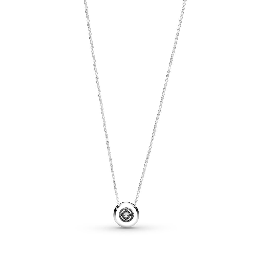Pandora Szikrázó dupla glória collier ezüst nyaklánc
