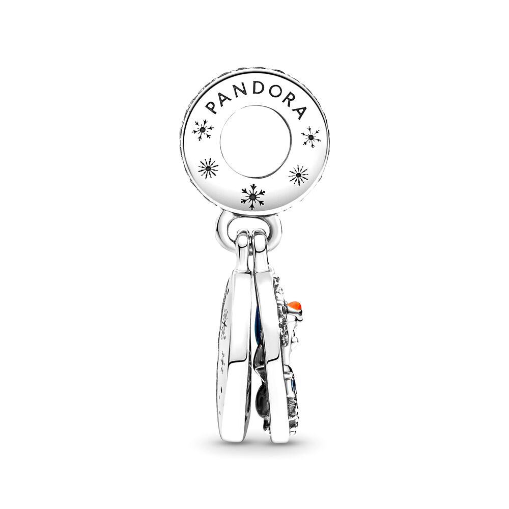 Pandora Moments Disney Jégvarázs Olaf dupla ezüst függő charm