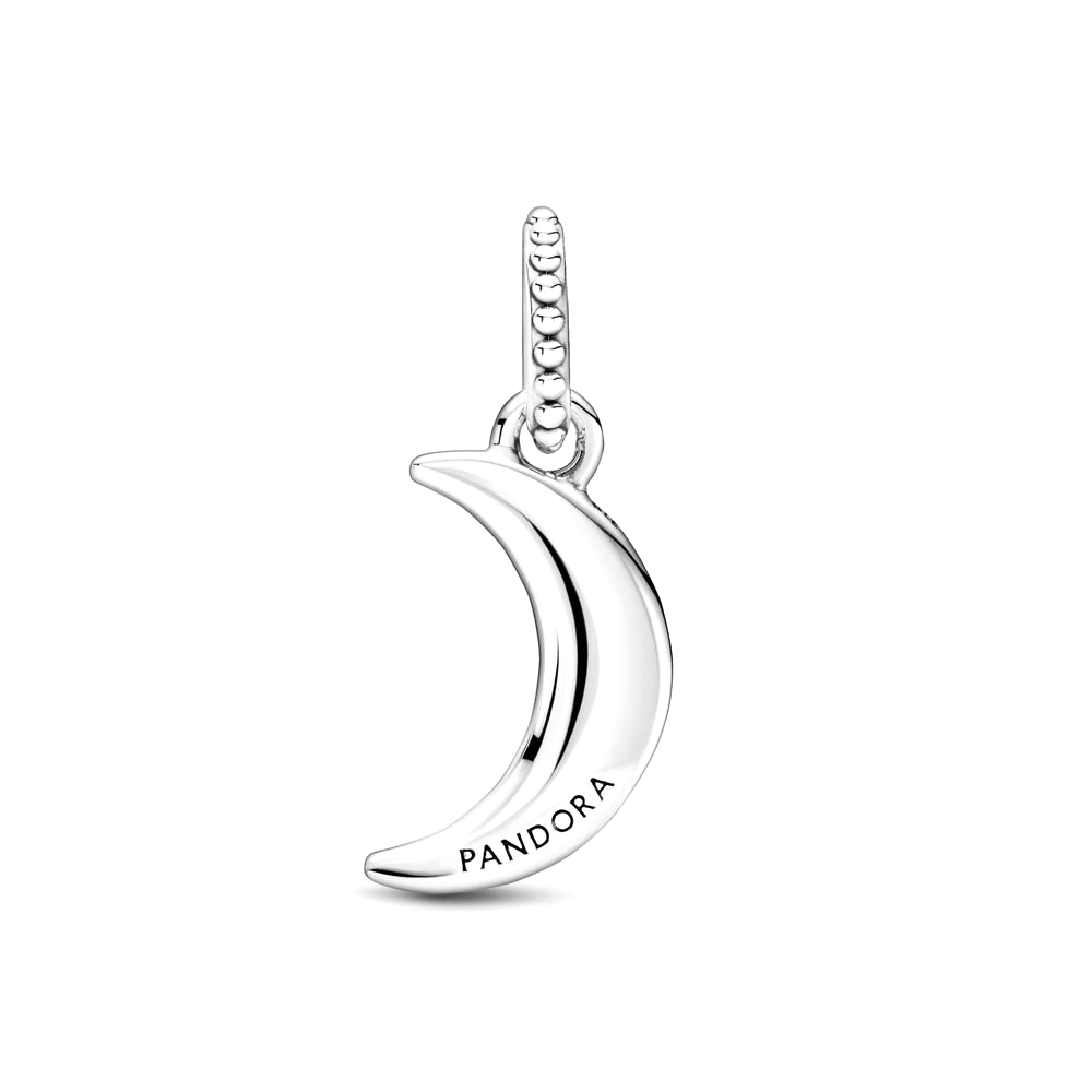 Pandora Szikrázó félhold ezüst medál