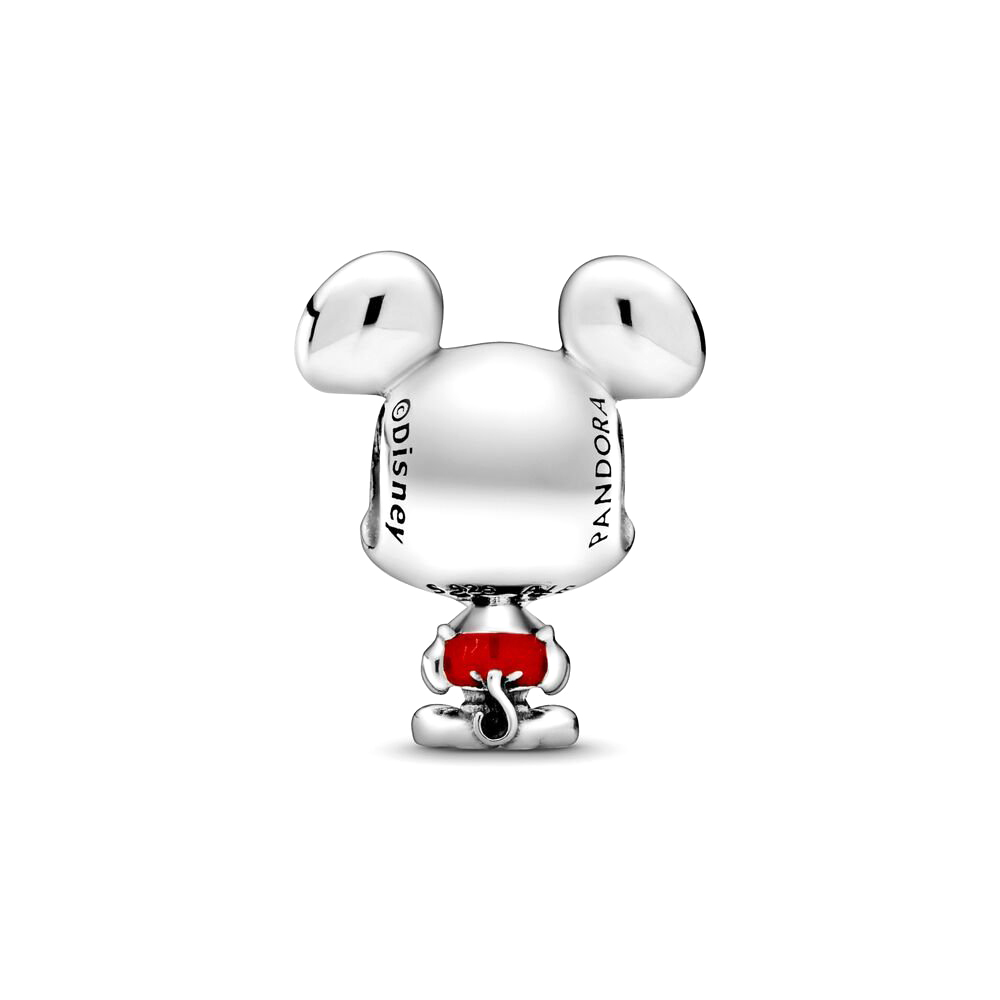 Pandora Moments Disney Mickey egér piros nadrág ezüst charm