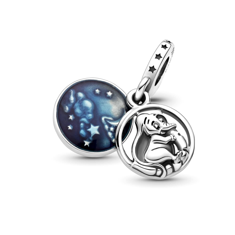 Pandora Moments Disney Dumbo édes álmok ezüst függő charm