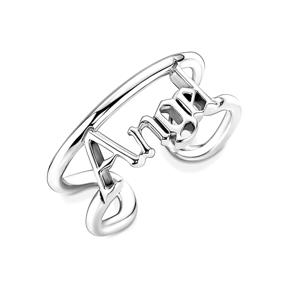 Pandora ME Angyal nyitott ezüst gyűrű