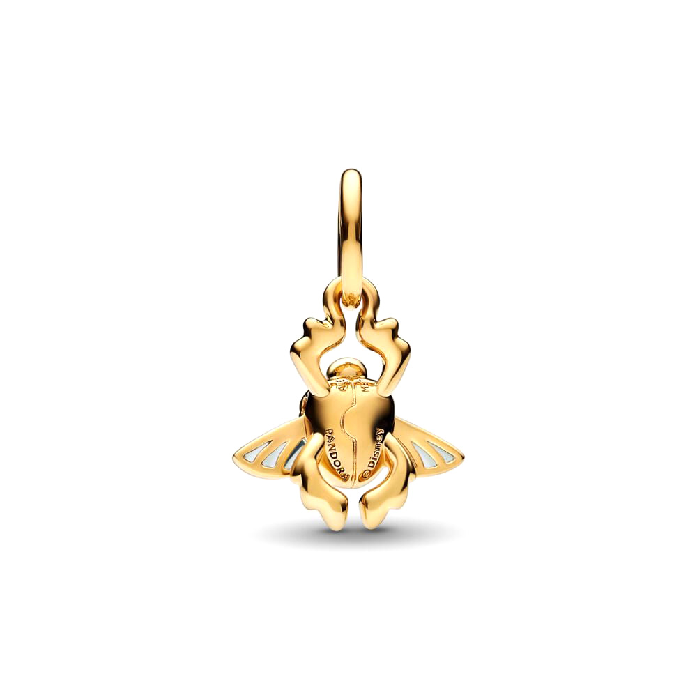 Pandora Moments Disney Aladdin szkarabeusz bogár sárga arany medál