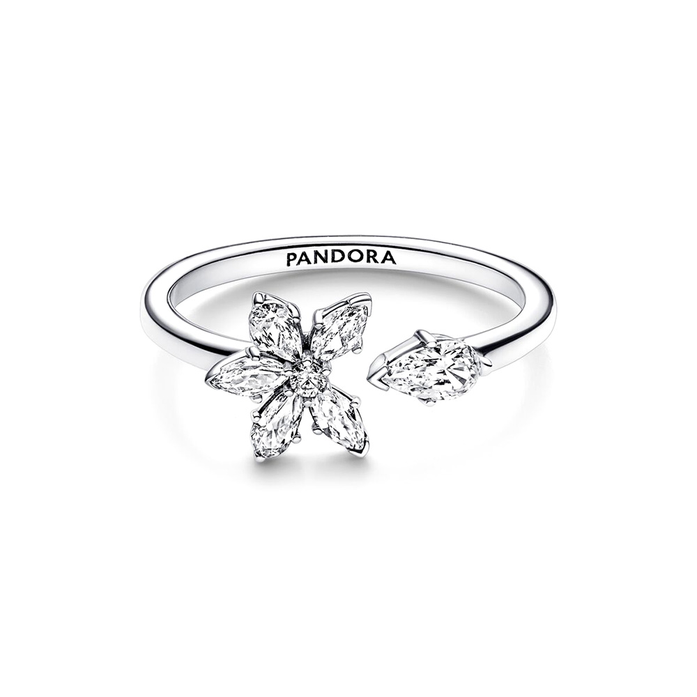 Pandora Szikrázó herbárium nyitott Ezüst Gyűrű