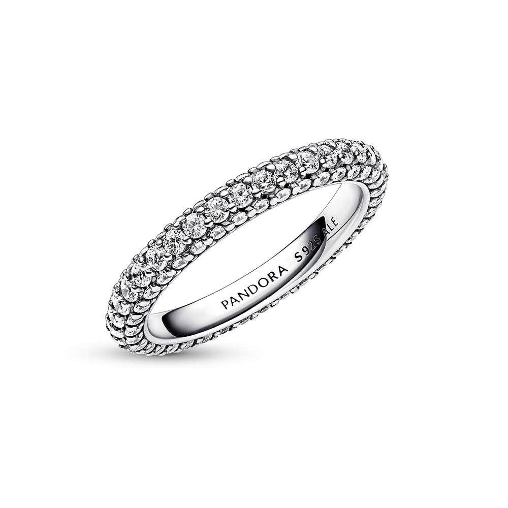 Pandora Timeless Pavé egysoros Ezüst Gyűrű