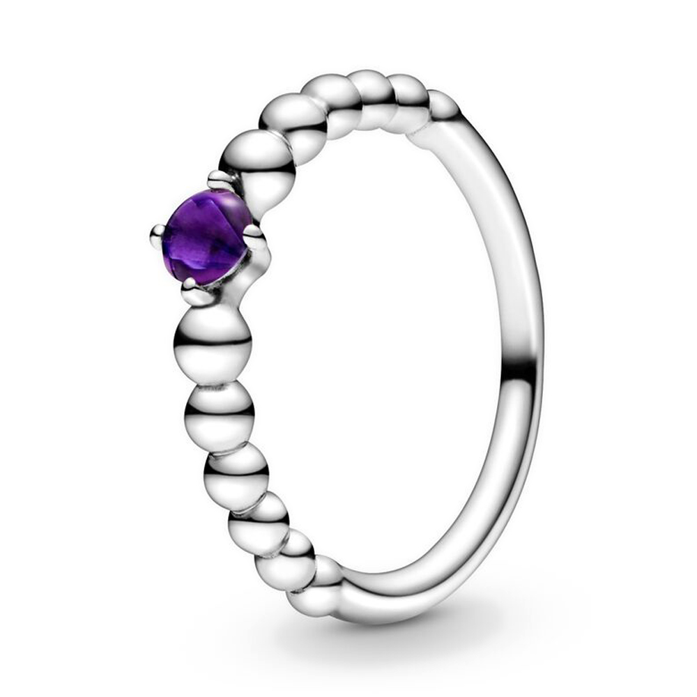Pandora Lila gyöngyös ezüst gyűrű
