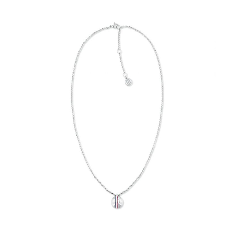Tommy Hilfiger női nyaklánc, ezüst színű, állítható