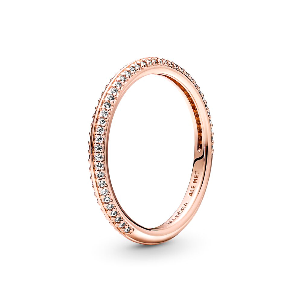 Pandora ME Pavé rozé arany gyűrű