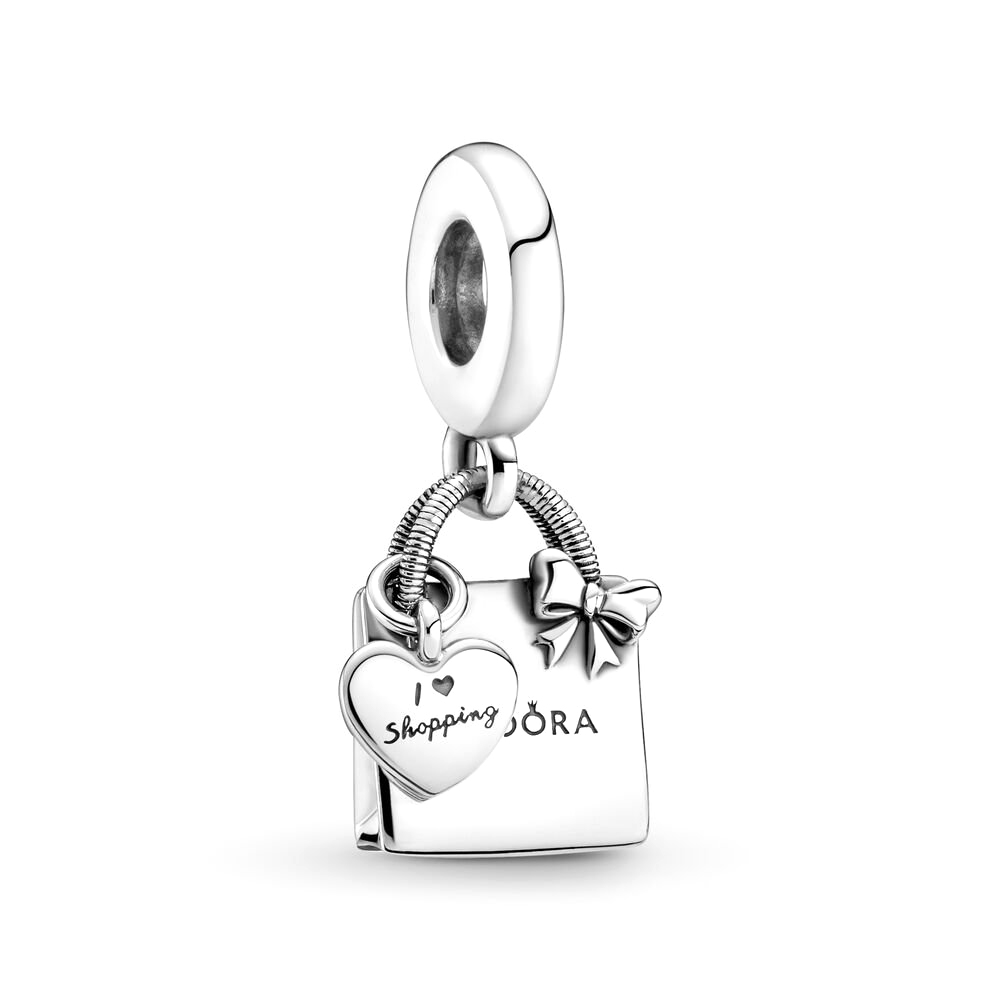 Pandora Moments Pandora bevásárlótáska ezüst charm