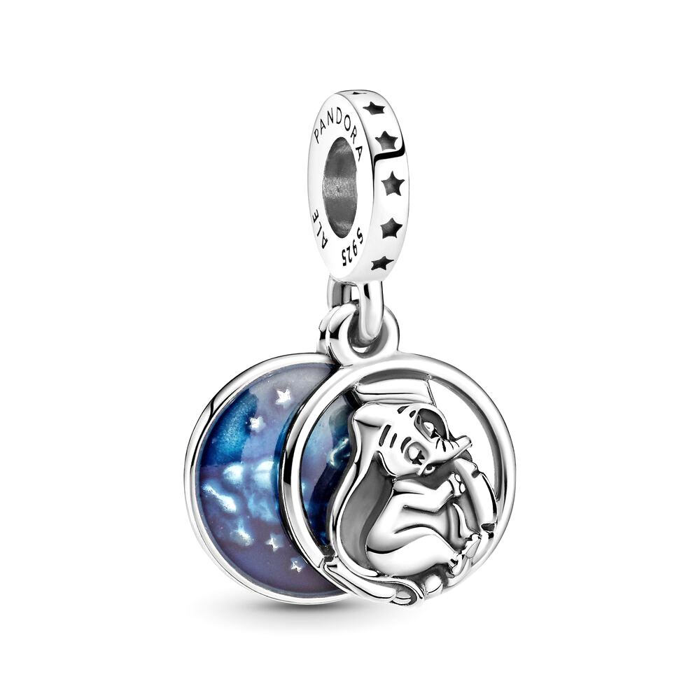 Pandora Moments Disney Dumbo édes álmok ezüst függő charm