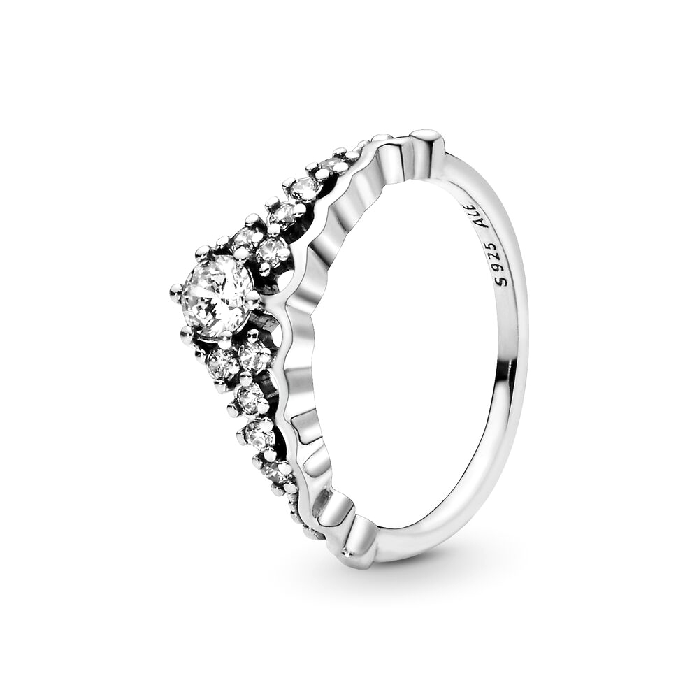 Pandora Mesebeli tiara ezüst gyűrű