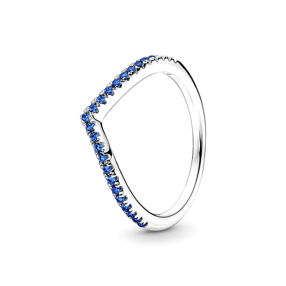 Pandora Timeless kék ragyogó kívánság gyűrű