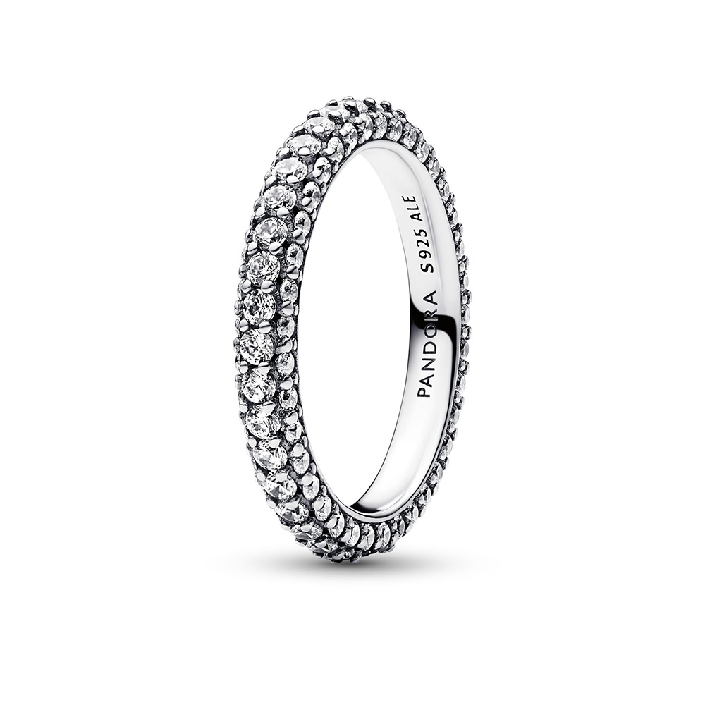 Pandora Timeless Pavé egysoros Ezüst Gyűrű